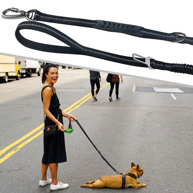 Car Traction Dog Leash Can Go Out Dog Walking Artifact
