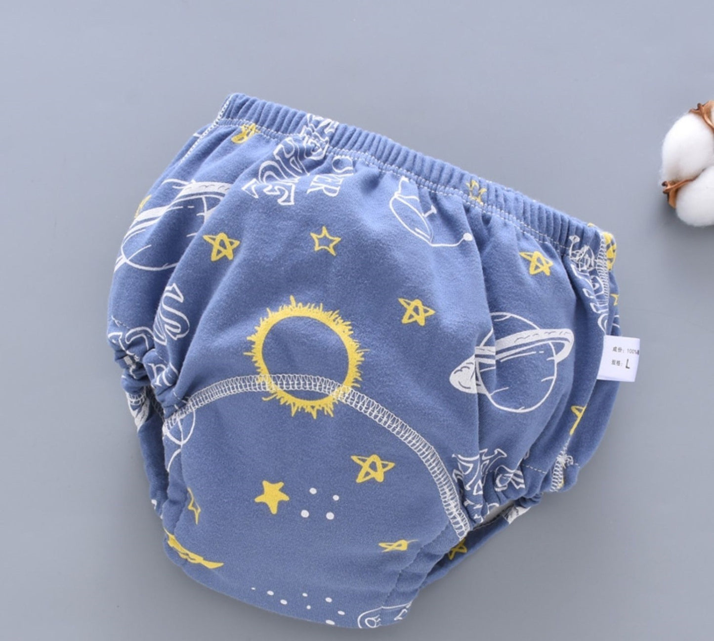 Breathable Cotton Diaper Pants
