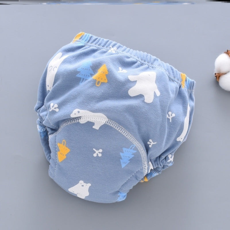 Breathable Cotton Diaper Pants