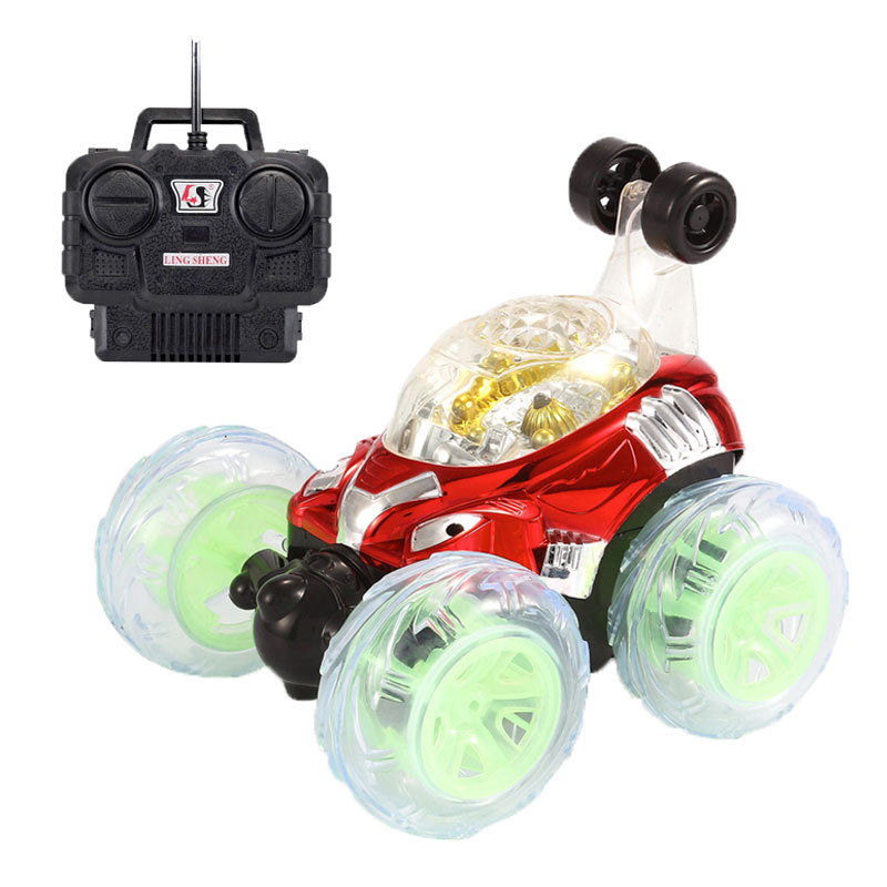 Tumble stunt car dump truck remote control car