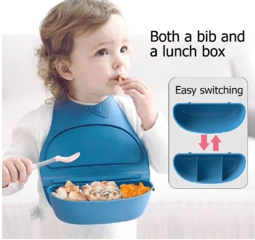 Soft Plastic Cartoon Feeding Apron