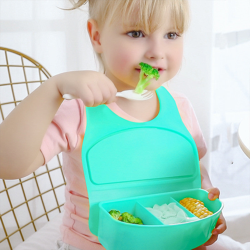 Soft Plastic Cartoon Feeding Apron