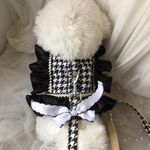 Dog Vest Hand Holding Rope Clothes Chest Strap