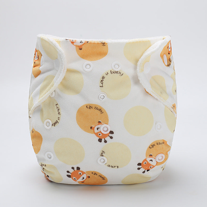 Cartoon Cloth Diaper Pants