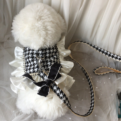 Dog Vest Hand Holding Rope Clothes Chest Strap