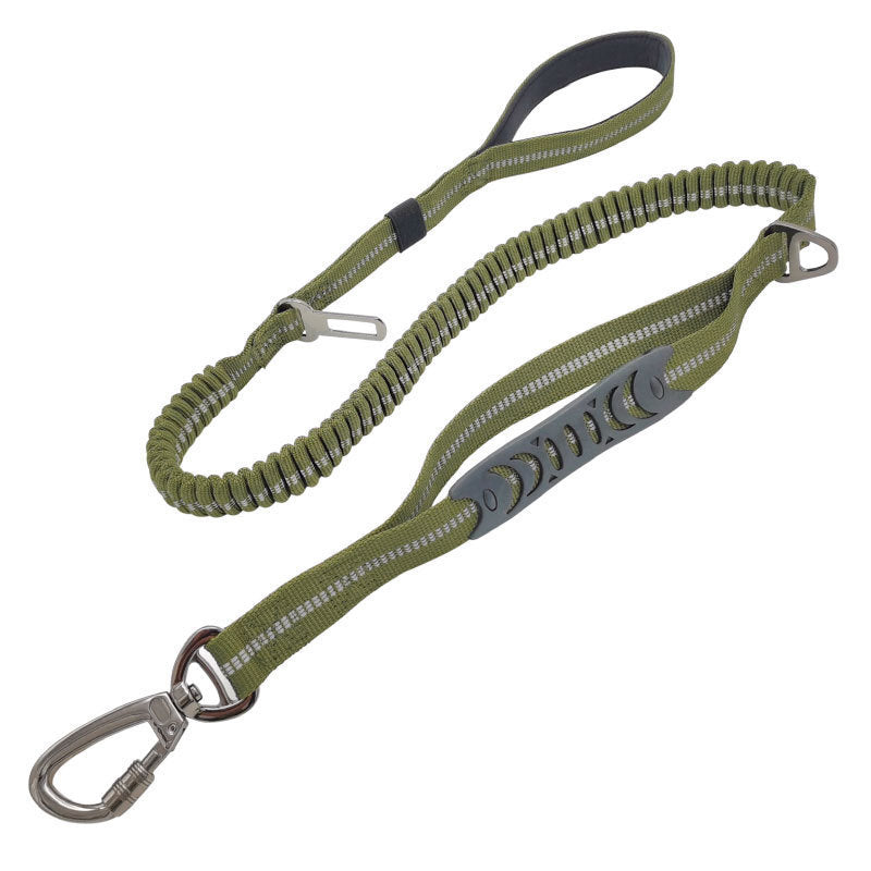 Car Traction Dog Leash Can Go Out Dog Walking Artifact