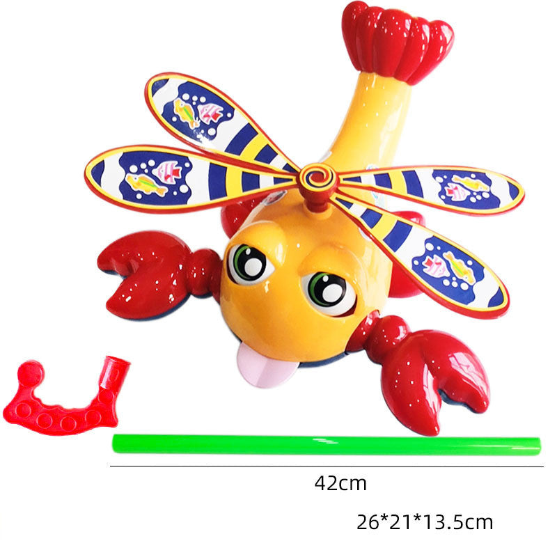 Baby Toddler Trolley Toy Single Pole Boy Girl Push Airplane Pegasus