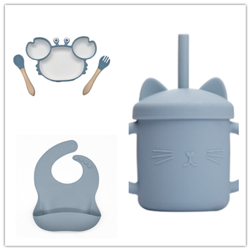 Non-slip Silicone Feeding Bowl