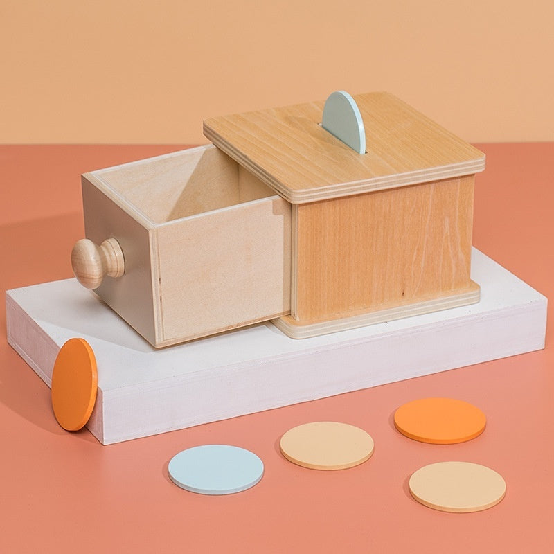Children's Early Childhood Intelligence Development Coin Box Teaching Aids