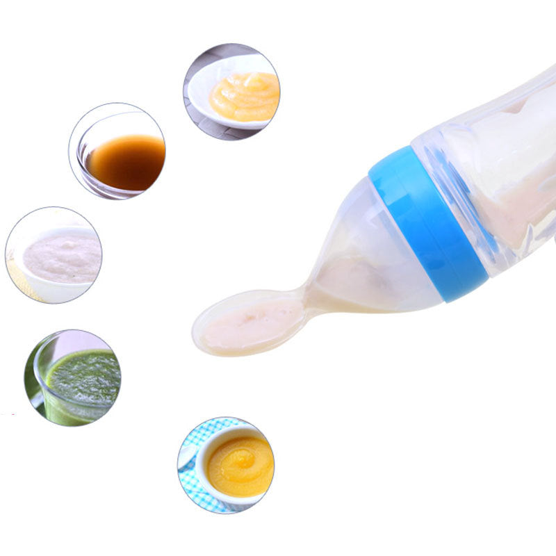 Newborn Silicone Baby Feeding Bottle