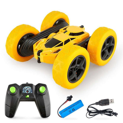 Double-sided Roll And Twist Resistant Children's Remote Control Car