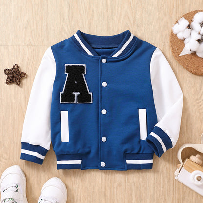 Children's Fall Jacket Baseball Uniform