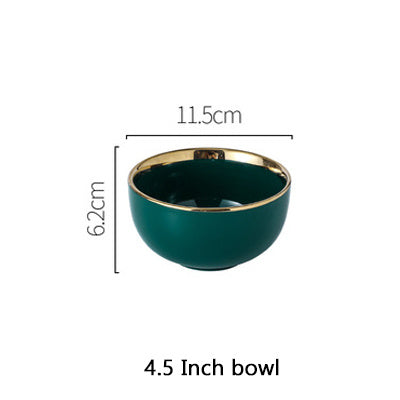 Light Luxury Style Phnom Penh Emerald Deep Dish Shallow