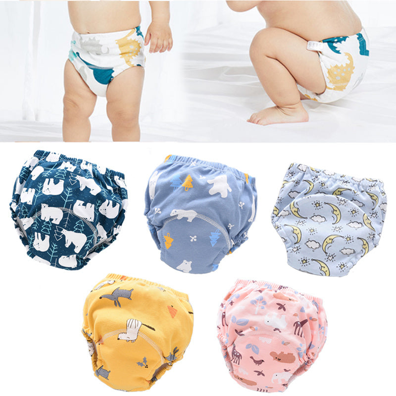 Breathable Cotton Diaper Pants