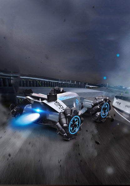 Remote Control Stunt Car Jet Four-Wheel Drive Drift Universal Car Net Celebrity Children'S Toy Car