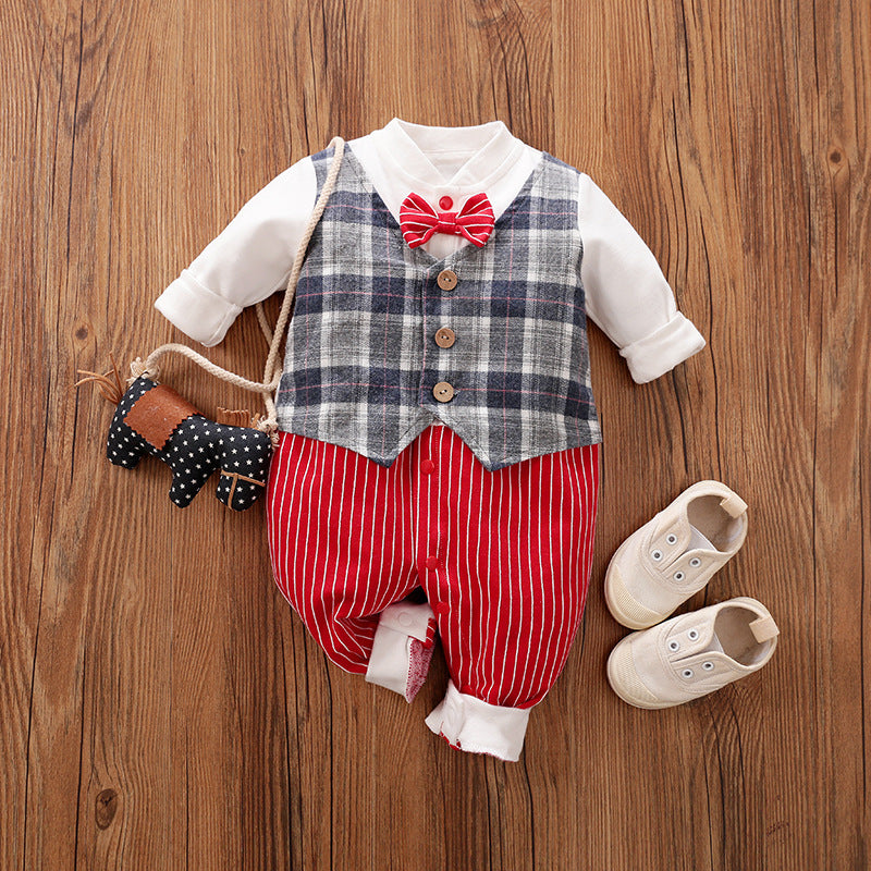 Gentleman Baby Jumpsuit