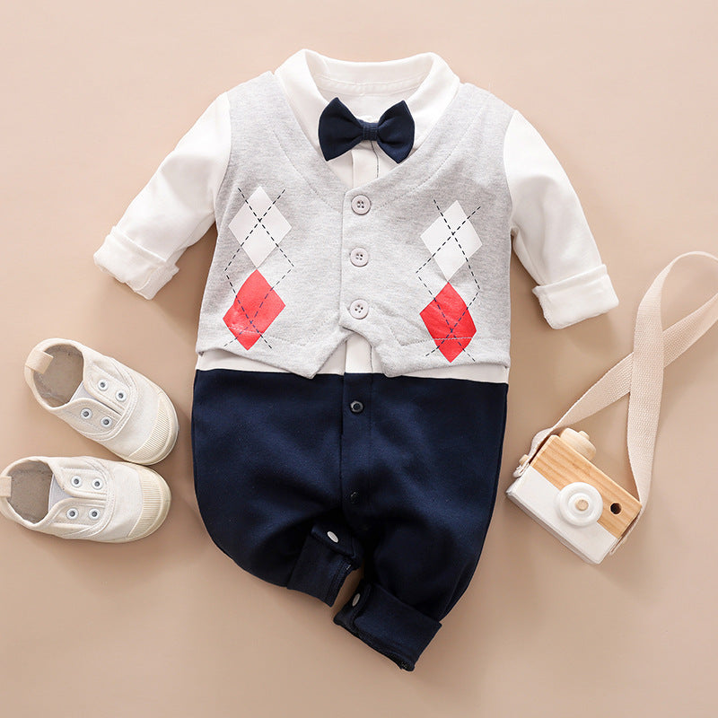 Gentleman Baby Jumpsuit