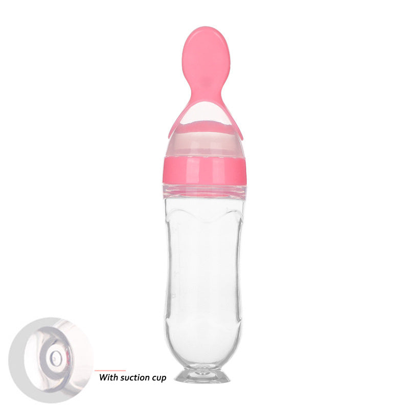 Newborn Silicone Baby Feeding Bottle