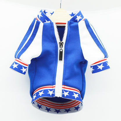 Trendy Brand Dog Clothes Net Red Baseball Uniform Small Dog Pet Uniform