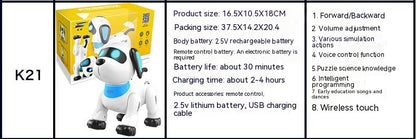Intelligent Robot Dog Remote Control Electric The Toy Dog