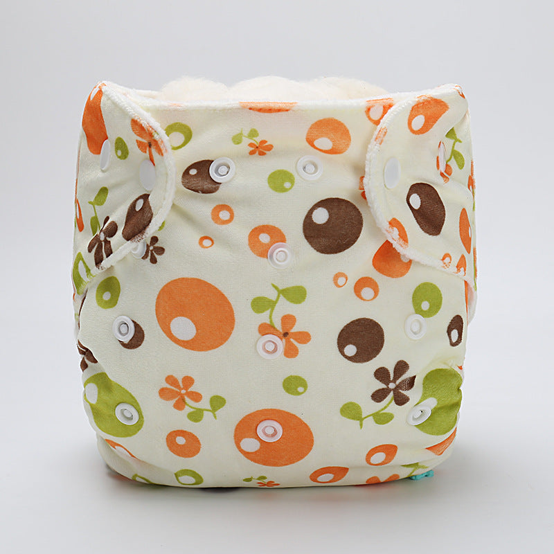 Cartoon Cloth Diaper Pants
