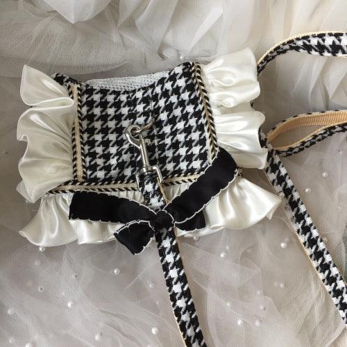 Dog Vest Hand Holding Rope Clothes Chest Strap
