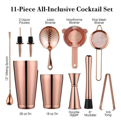 Stainless steel shaker set