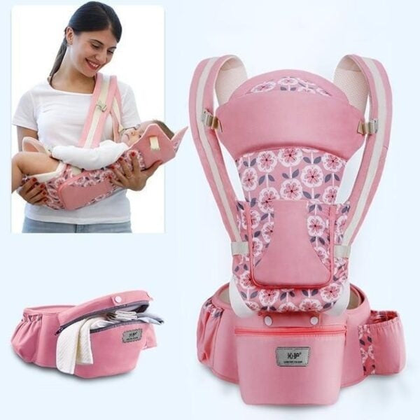 Multi-functional Waist Stool for Comfortable Baby Carrying