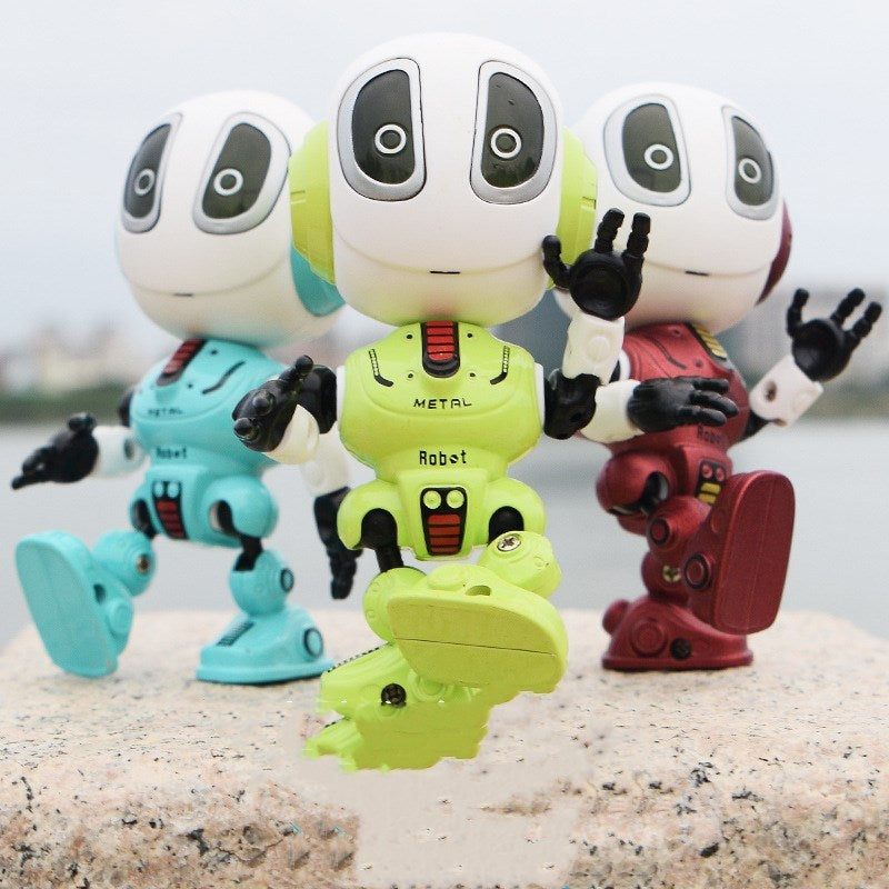 Alloy robot cool and cute shape touch sensor