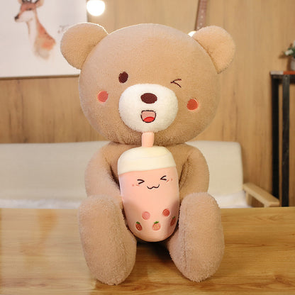 Teddy Bear Pillow Valentine's Day Gift For Girls