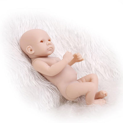 Simulation baby rebirth doll cute closed eyes mold