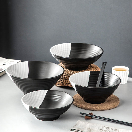 Creative Ceramic Hat Large Fruit Salad Home Noodle Soup Bowl