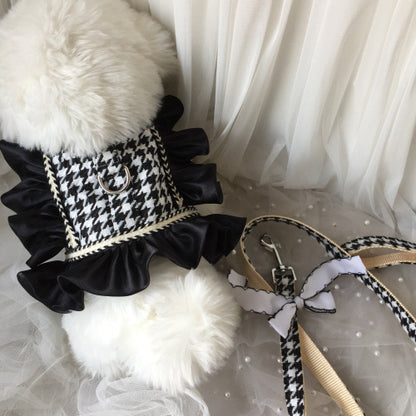 Dog Vest Hand Holding Rope Clothes Chest Strap
