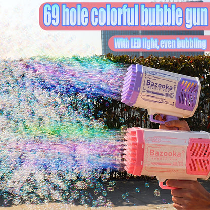 Bubble Gun Rocket with 69 Holes