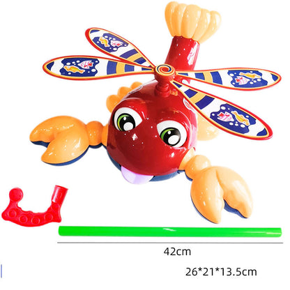 Baby Toddler Trolley Toy Single Pole Boy Girl Push Airplane Pegasus