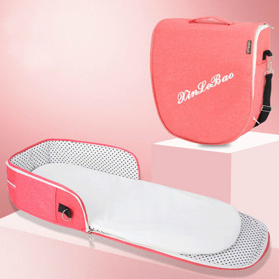 Portable Folding Crib Bed
