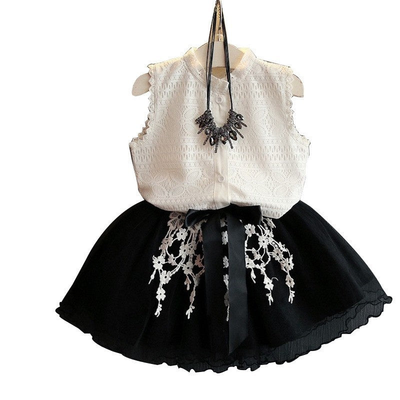 Summer T-Shirt and Skirt Clothing Set