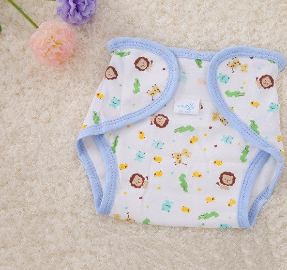 Cartoon Reusable Diaper Pants.