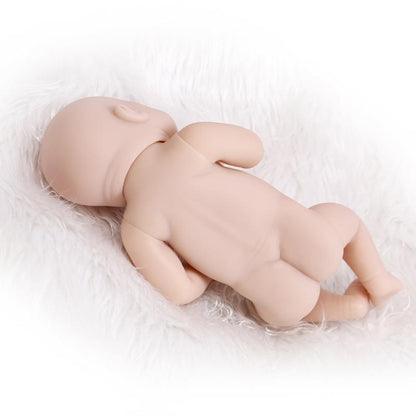Simulation baby rebirth doll cute closed eyes mold