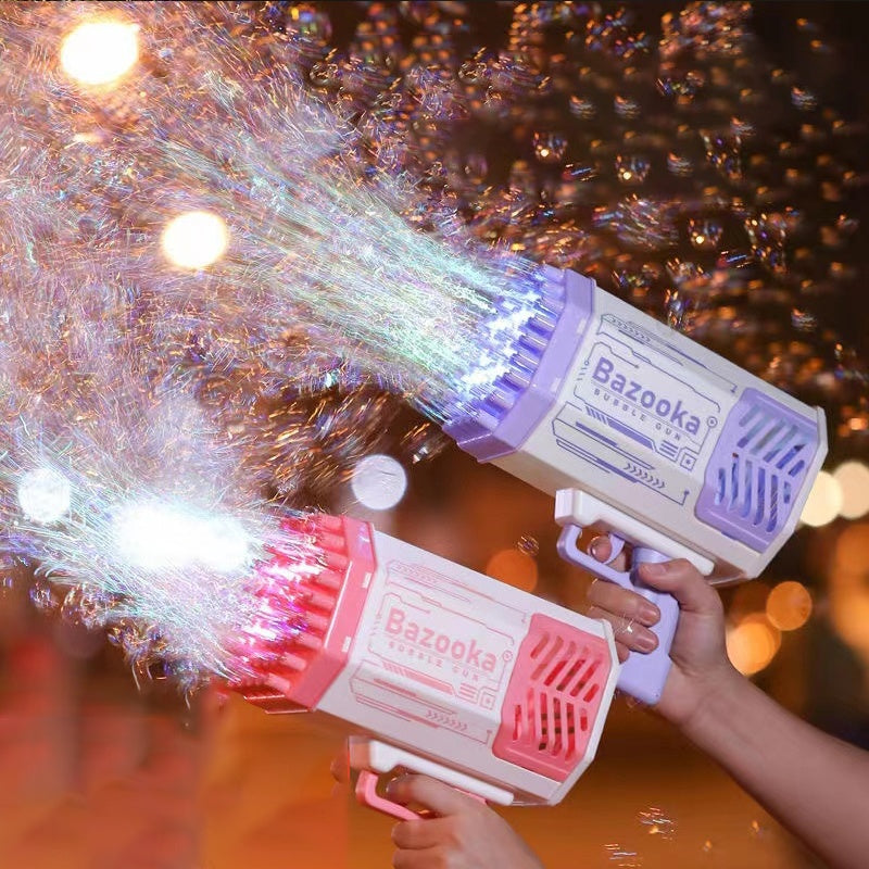 Bubble Gun Rocket with 69 Holes