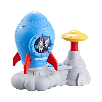 Rocket Foot Flying Saucer Toy Indoor Outdoor Catapult