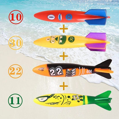 Diving Toys 20PCs Children's Swimming Pool Treasure Hunting Toys