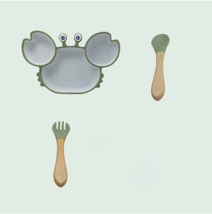 Non-slip Silicone Feeding Bowl