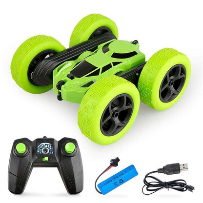 Double-sided Roll And Twist Resistant Children's Remote Control Car