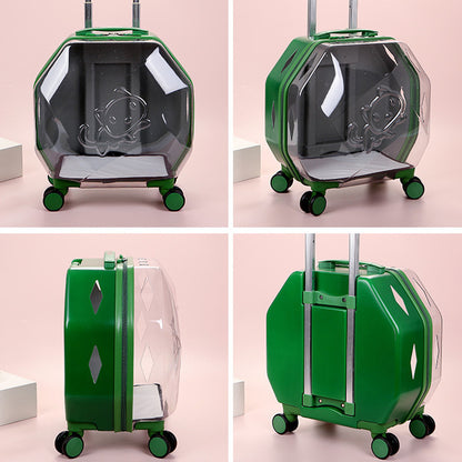 Bag Pet Trolley Box Cat Go Out Portable