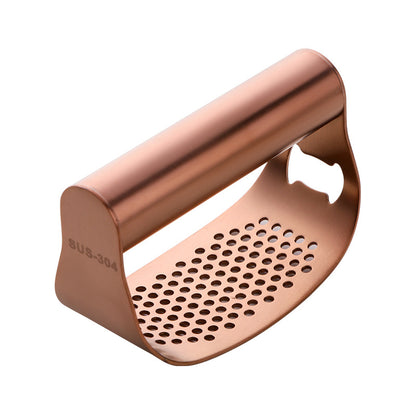 304 Stainless Steel Ring Garlic Press Household Small
