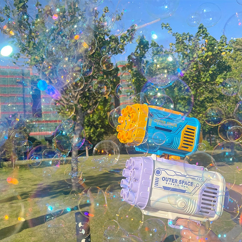 Bubble Gun Rocket with 69 Holes