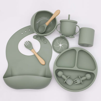 New Silicone Feeding Set