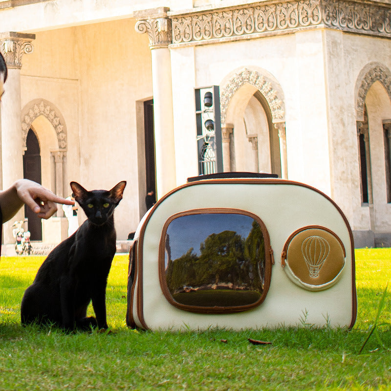 Large Capacity Trolley Cat Bag For Going Out