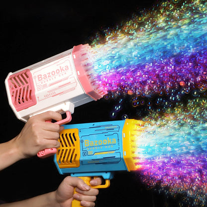 Bubble Gun Rocket with 69 Holes